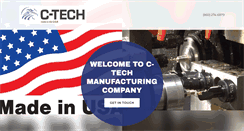 Desktop Screenshot of ctechmfg.com